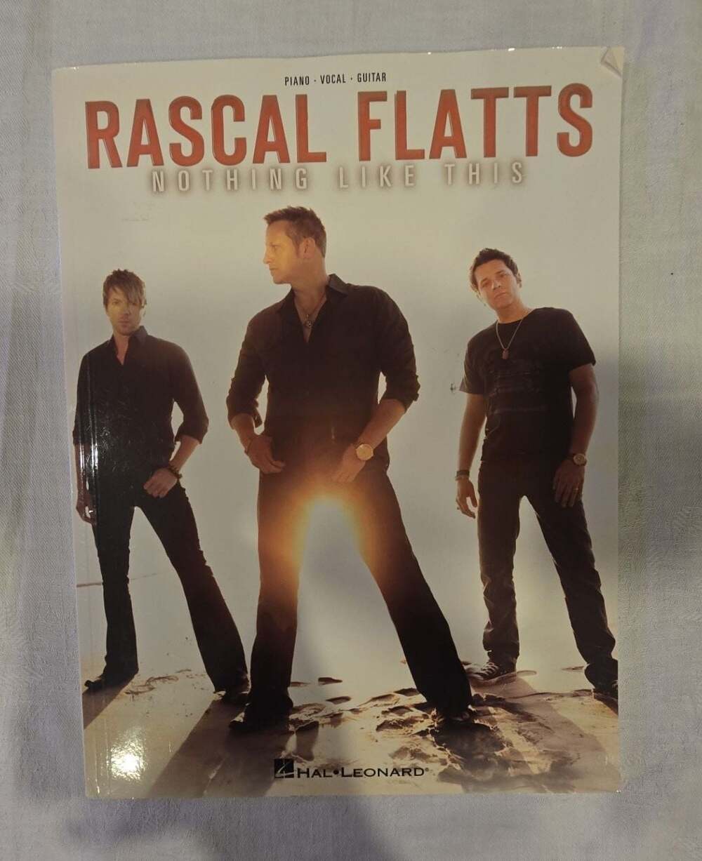 Rascal Flatts Nothing Like This Piano Vocal Guitar Sheet Music Songbook